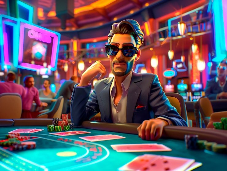 Ilustrasi turnamen slot digital dengan hadiah eksklusif di satu77